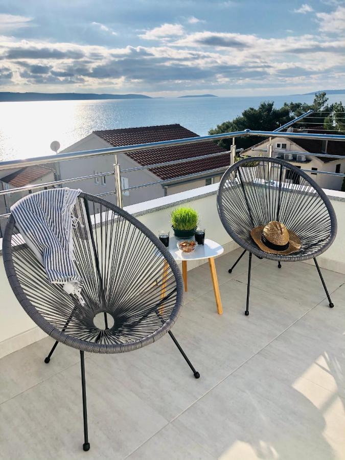 Villa Dani Sea & Pool Apartments Трогир Экстерьер фото
